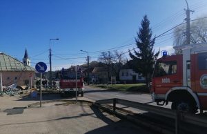 Gázvezetéket vágott át egy munkagép