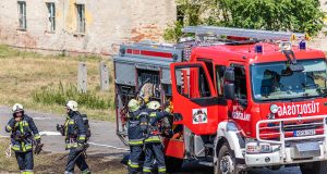Tűz keletkezett egy környei üzemben kedden délelőtt