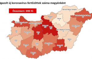 Meghalt 11 beteg, 895-re emelkedett a fertőzöttek száma Magyarországon