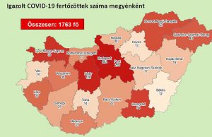 Meghalt 14 beteg, 1763-ra emelkedett a fertőzöttek száma Magyarországon