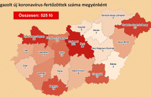 Fejér és Komárom-Esztergom megyékben 25 igazolt koronavírusos van
