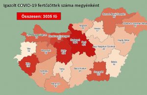 Meghalt 11 beteg és 3035-re emelkedett a fertőzöttek száma Magyarországon