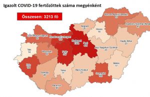 Meghalt 13 beteg és 3213-ra emelkedett a fertőzöttek száma Magyarországon