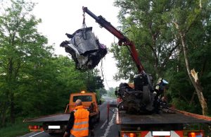 Halálos baleset Tatabányánál az 1-es főúton
