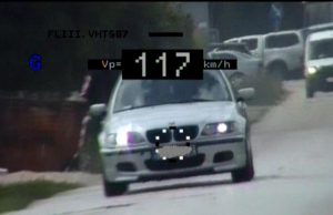 50 helyett 117 km/h-val közlekedett
