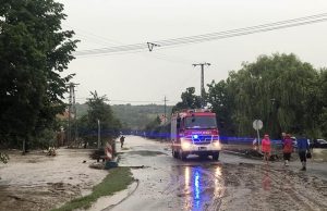 Sok tűzoltói beavatkozás a nagy mennyiségű csapadék miatt Tatabányán