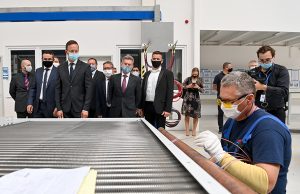 Felavatták a Güntner-Tata Hűtőtechnikai Kft. új logisztikai központját Tatán