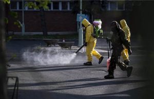 Móri óvodát fertőtlenítettek a katonák