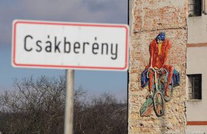 Ujházi Péter Csákberényben készülő falkompozícióját ajánlja a Szent István Király Múzeum