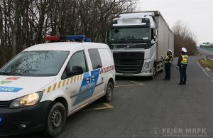 Közúti közlekedésbiztonsági fokozott ellenőrzés Fejér megyében – Videóval
