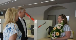 A kétszázezredik ügyfelet köszöntötték