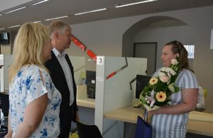 A kétszázezredik ügyfelet köszöntötték