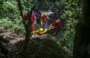 Fakidőlés, villámárvíz… gyakorlat a Gaja-völgyben – Videóval
