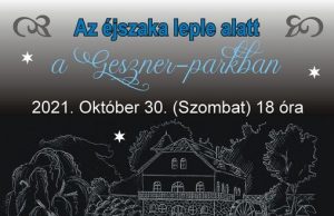 Az éjszaka leple alatt a Geszner-parkban