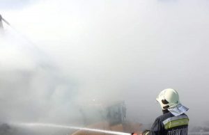 Körülhatárolták az oroszlányi hulladéktüzet