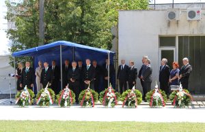 Megkoszorúzták a Márkushegyi Bányaszerencsétlenség áldozatainak emlékművét (+Képek)