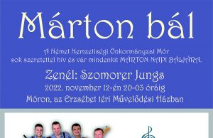 Márton bál lesz Móron
