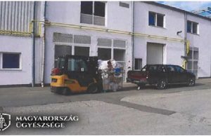 Targoncával okozott balesetet