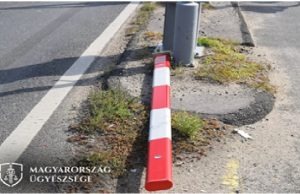 Letörte a sorompórudat, majd a helyszínről távozott