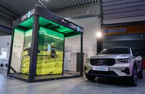 Mobil elektromosgépjármű-töltőállomást mutattak be Székesfehérváron